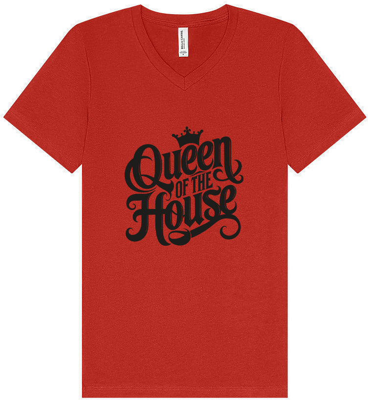 Queen of the House Unisex V-Neck Shirt