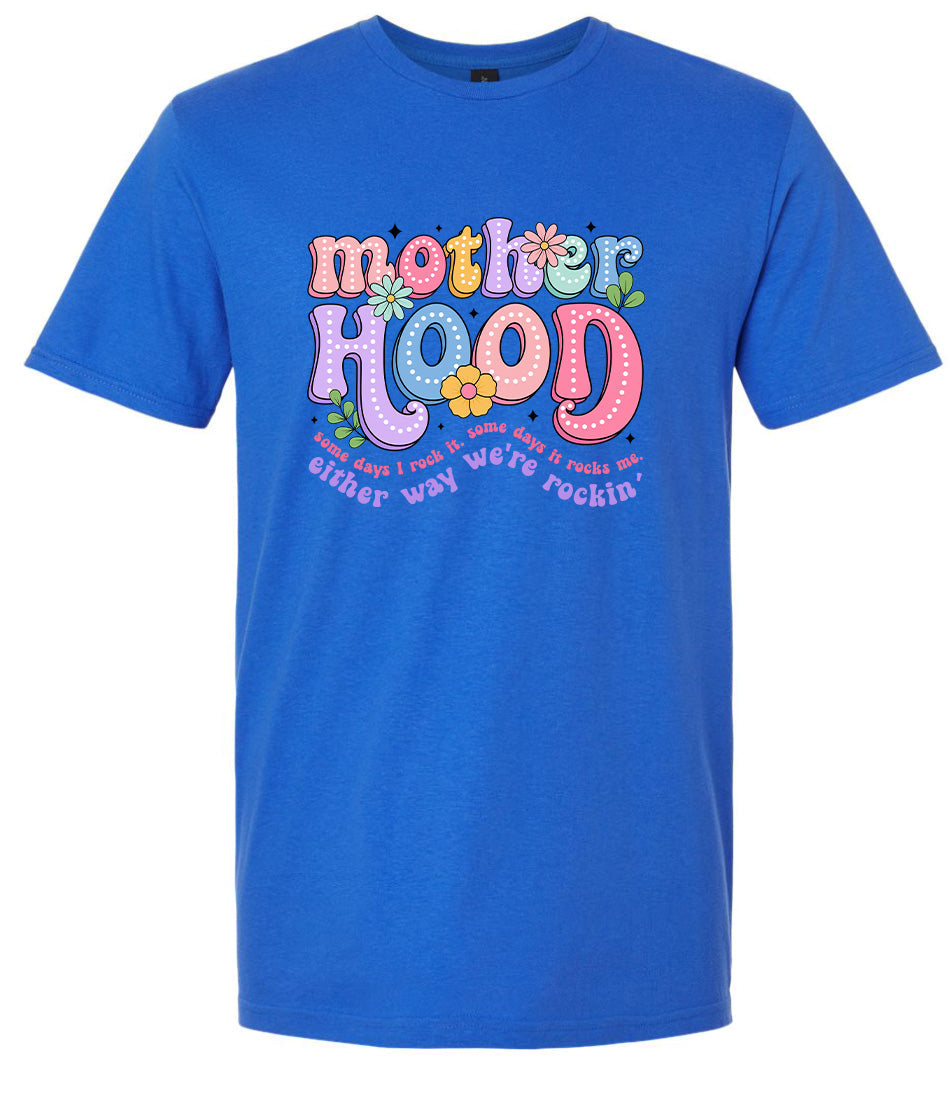 Rockin Motherhood Adult Gildan Soft Shirt