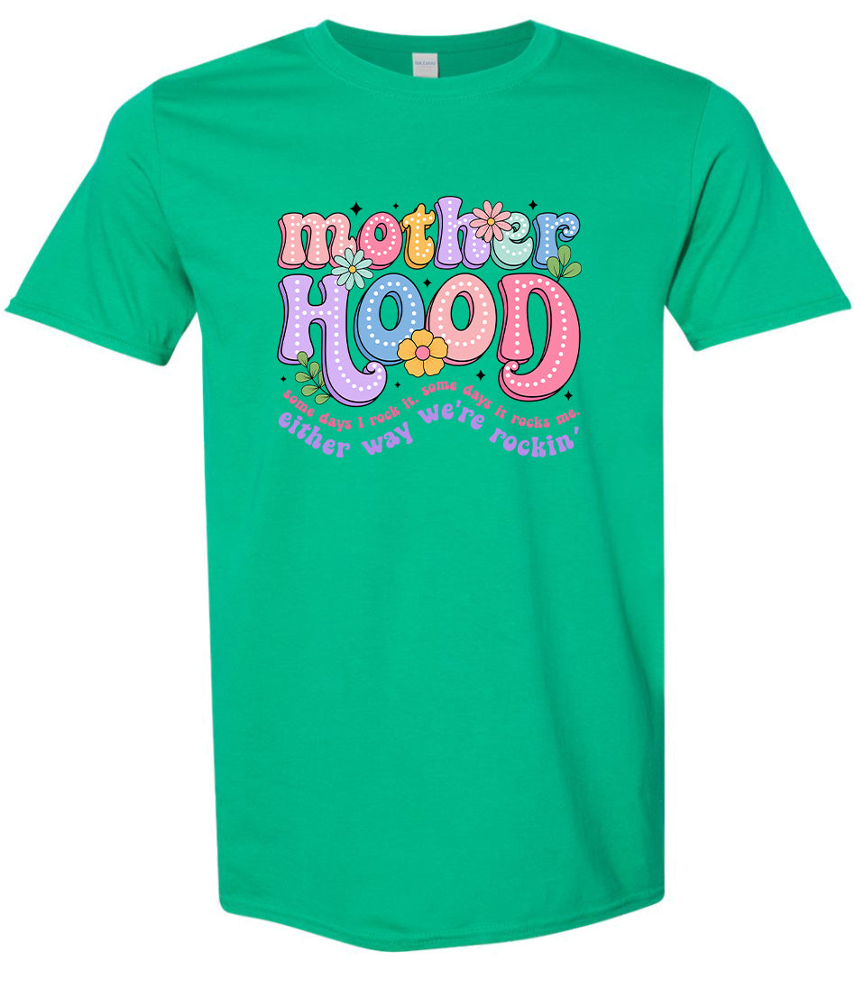 Rockin Motherhood Adult Gildan Soft Shirt