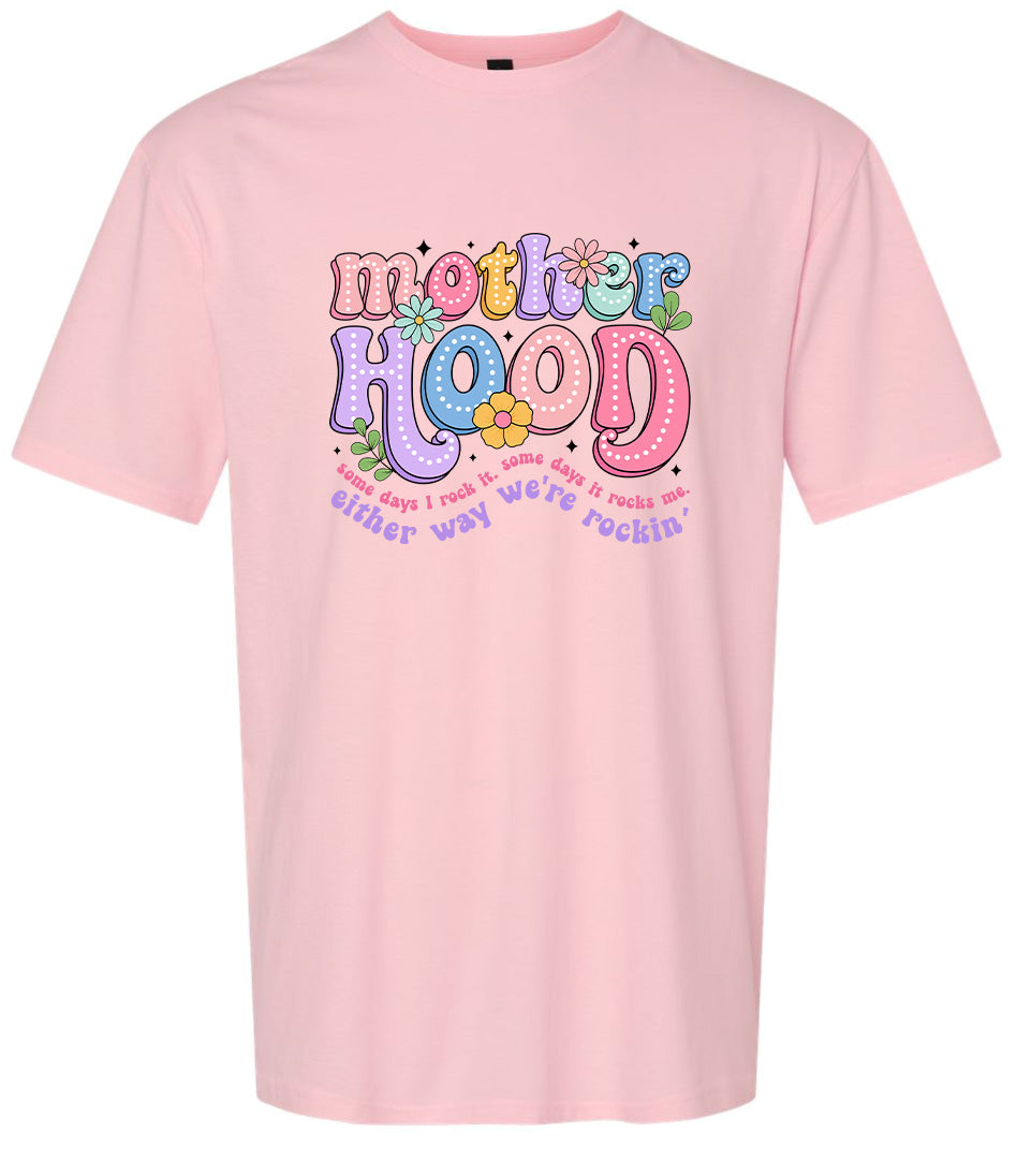 Rockin Motherhood Adult Gildan Soft Shirt