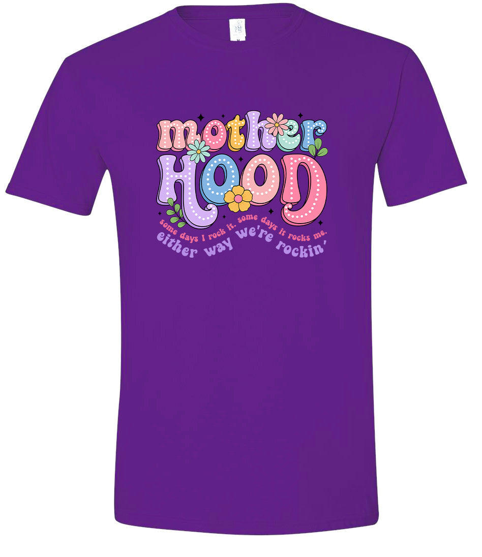 Rockin Motherhood Adult Gildan Soft Shirt
