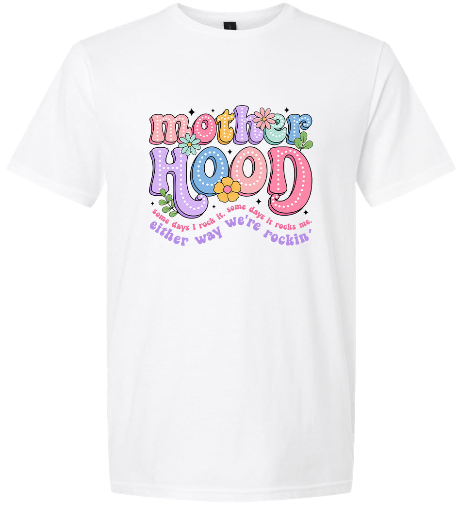 Rockin Motherhood Adult Gildan Soft Shirt