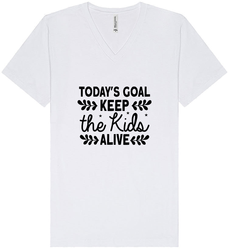 Keep the Kids Alive Unisex V-Neck Shirt