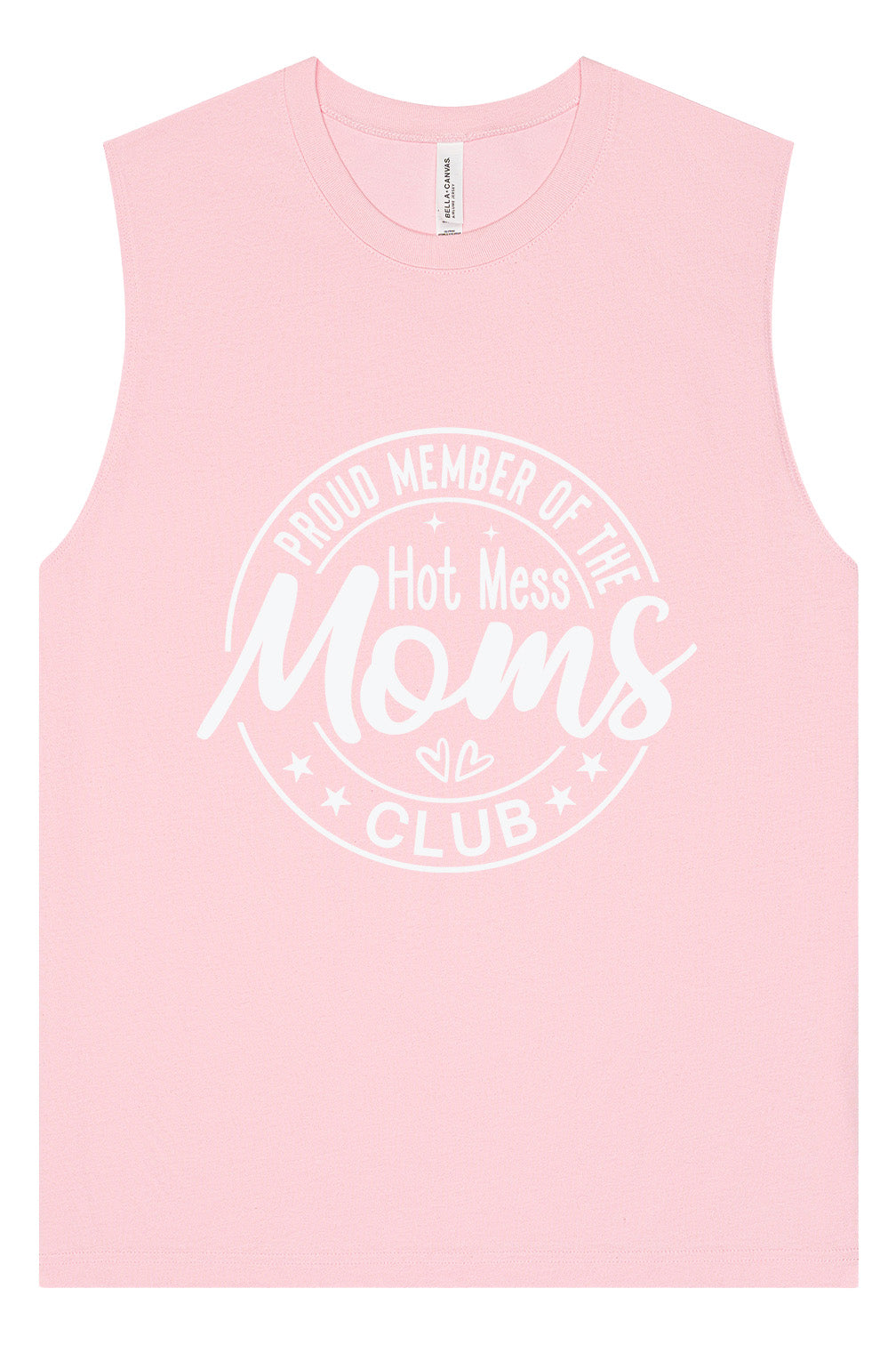 Hot Mess Moms Club Muscle Tank