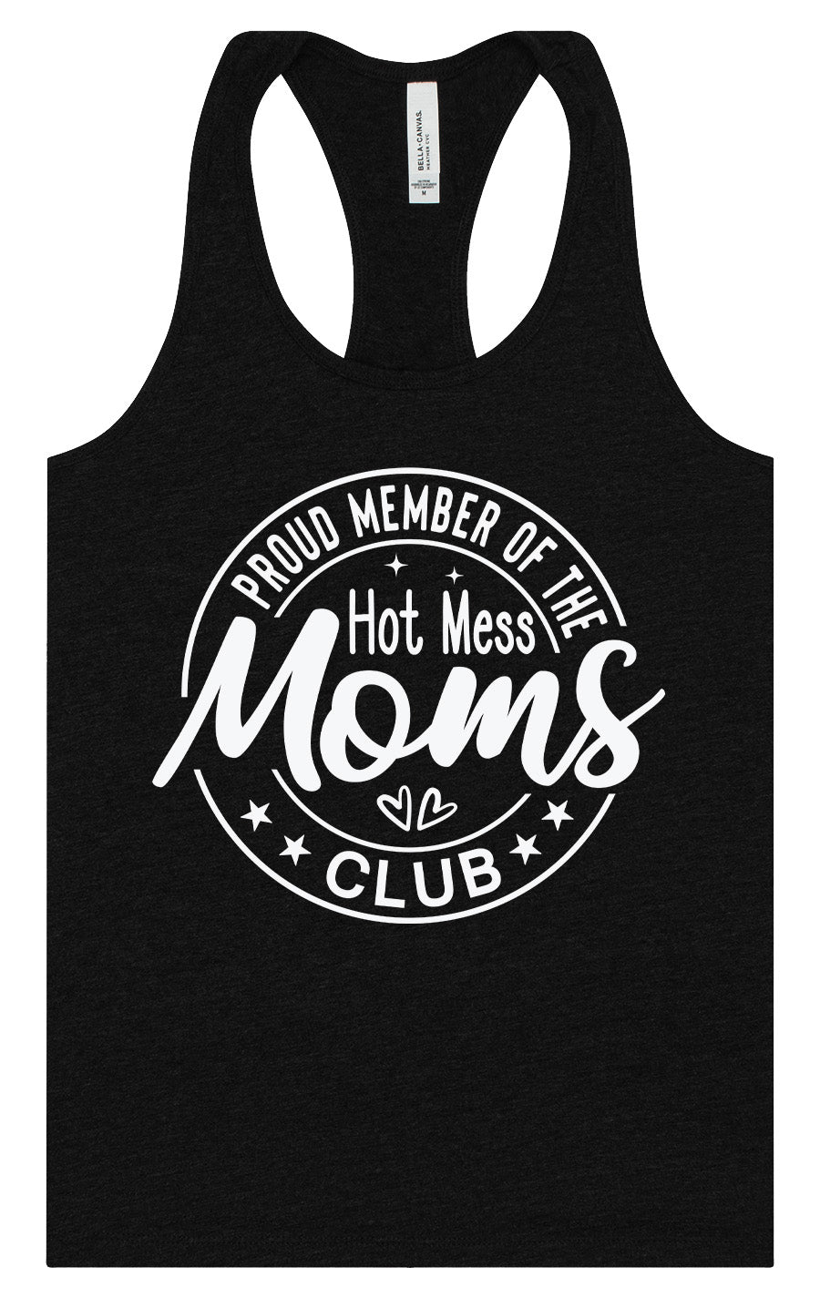 Hot Mess Moms Club Women's Racerback Tank