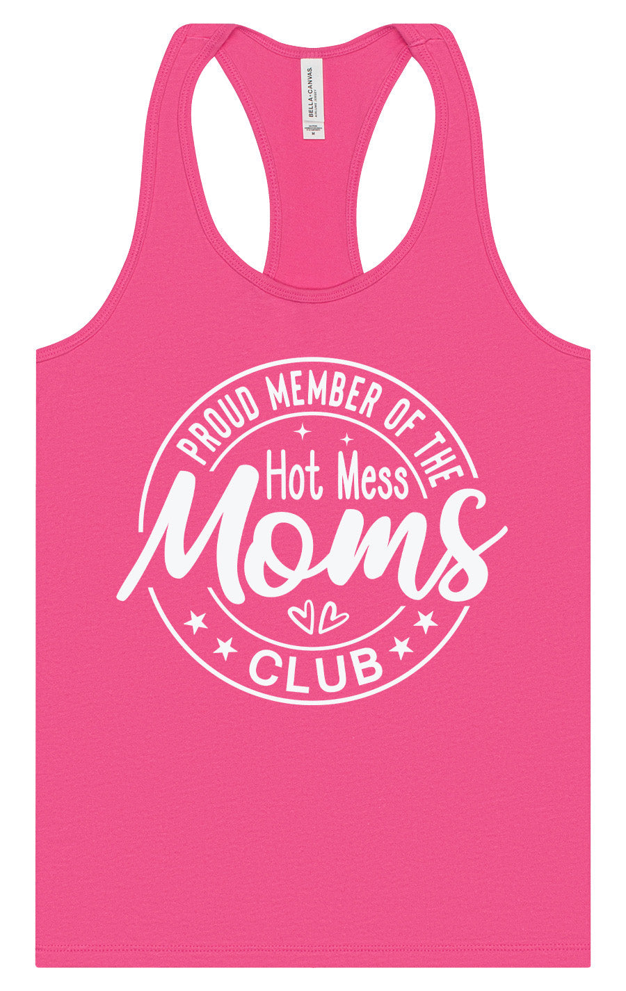Hot Mess Moms Club Women's Racerback Tank
