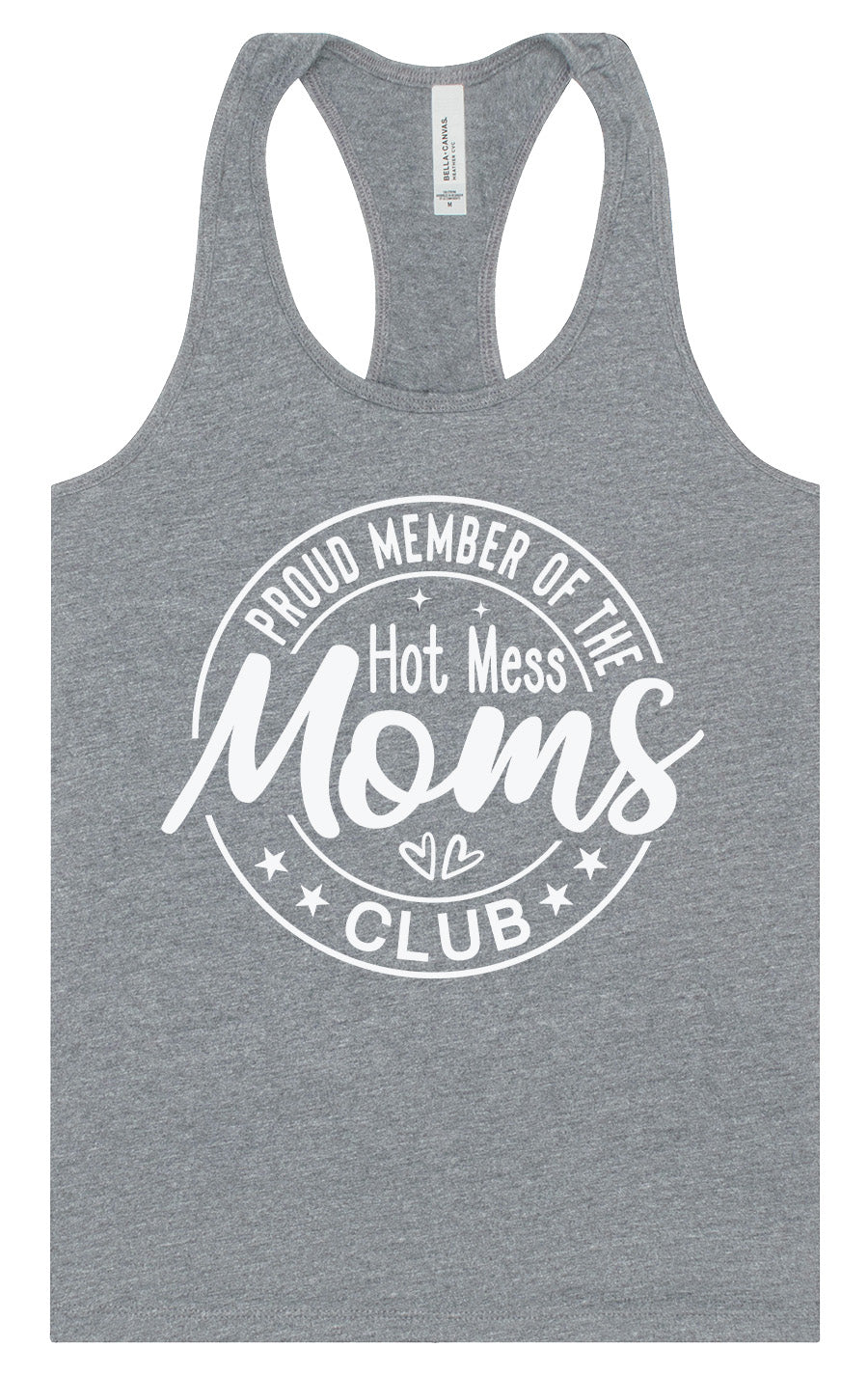 Hot Mess Moms Club Women's Racerback Tank