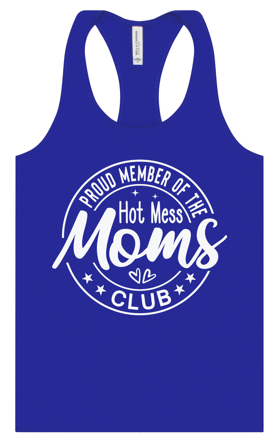 Hot Mess Moms Club Women's Racerback Tank