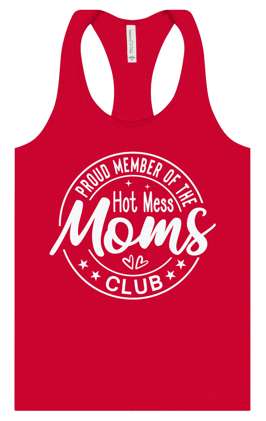 Hot Mess Moms Club Women's Racerback Tank