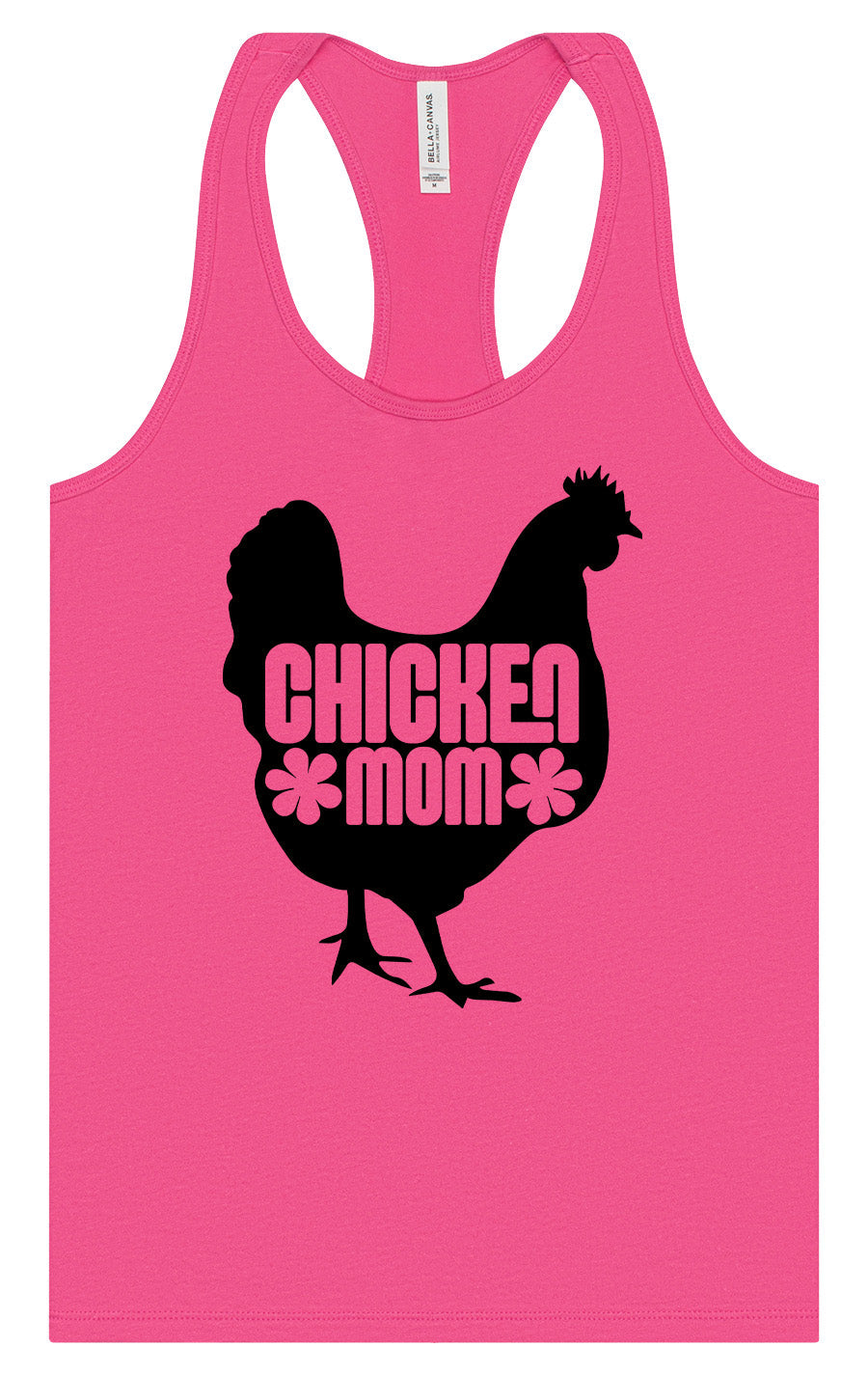 Chicken Mom Women's Racerback Tank