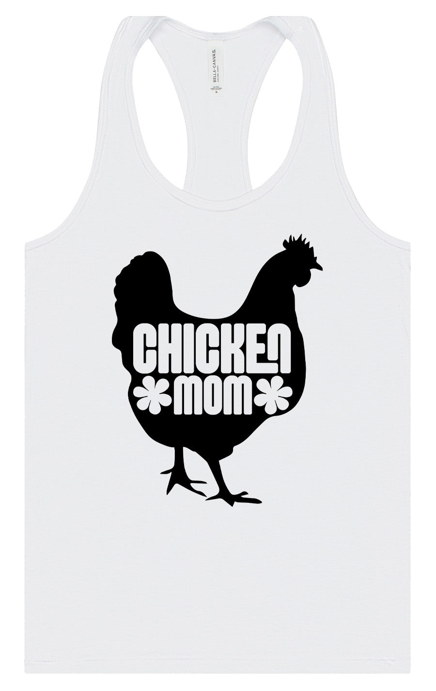 Chicken Mom Women's Racerback Tank