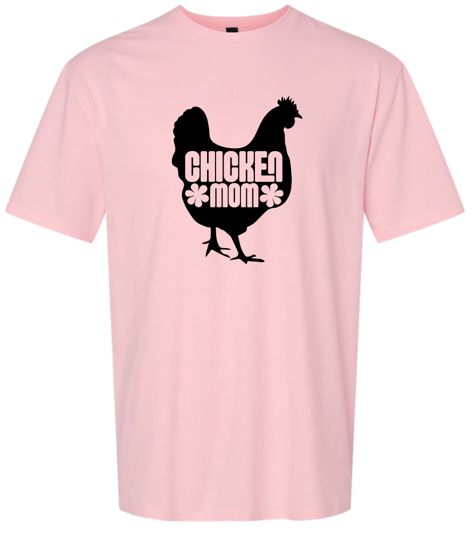 Chicken Mom Adult Gildan Soft Shirt