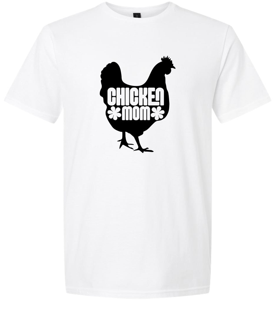 Chicken Mom Adult Gildan Soft Shirt