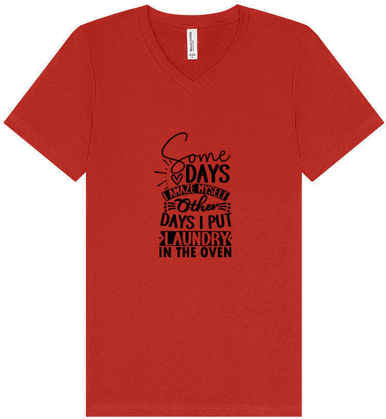 Laundry in the Oven Unisex V-Neck Shirt