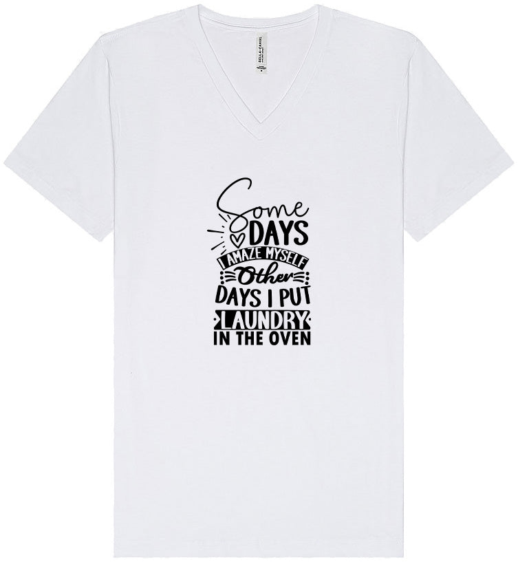 Laundry in the Oven Unisex V-Neck Shirt