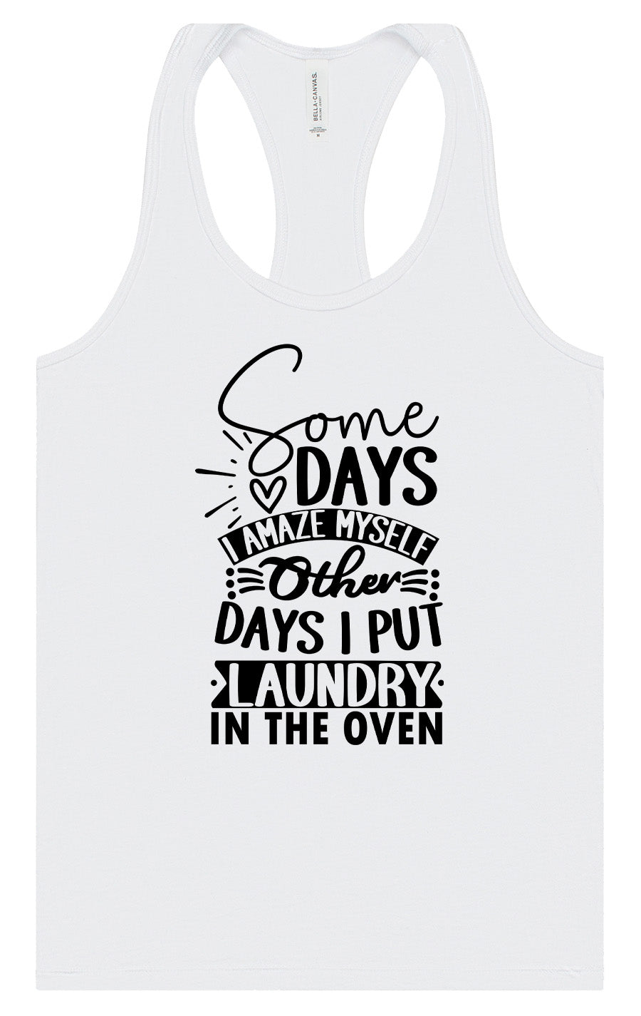 Laundry in the Oven Women's Racerback Tank