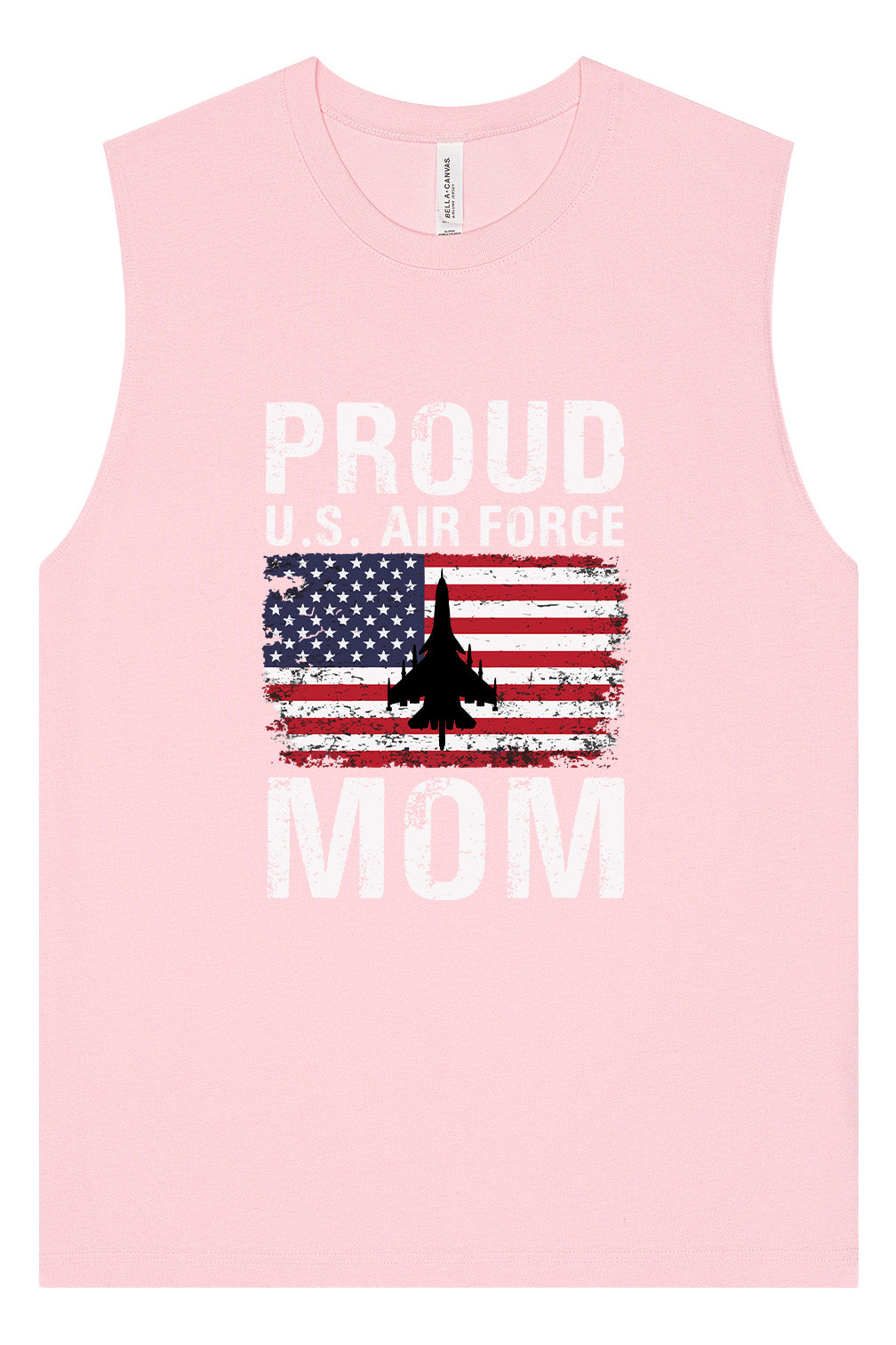 Proud Air Force Mom Muscle Tank