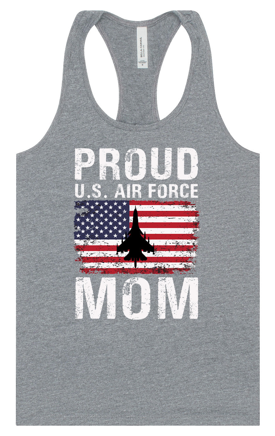 Proud Air Force Mom Women's Racerback Tank
