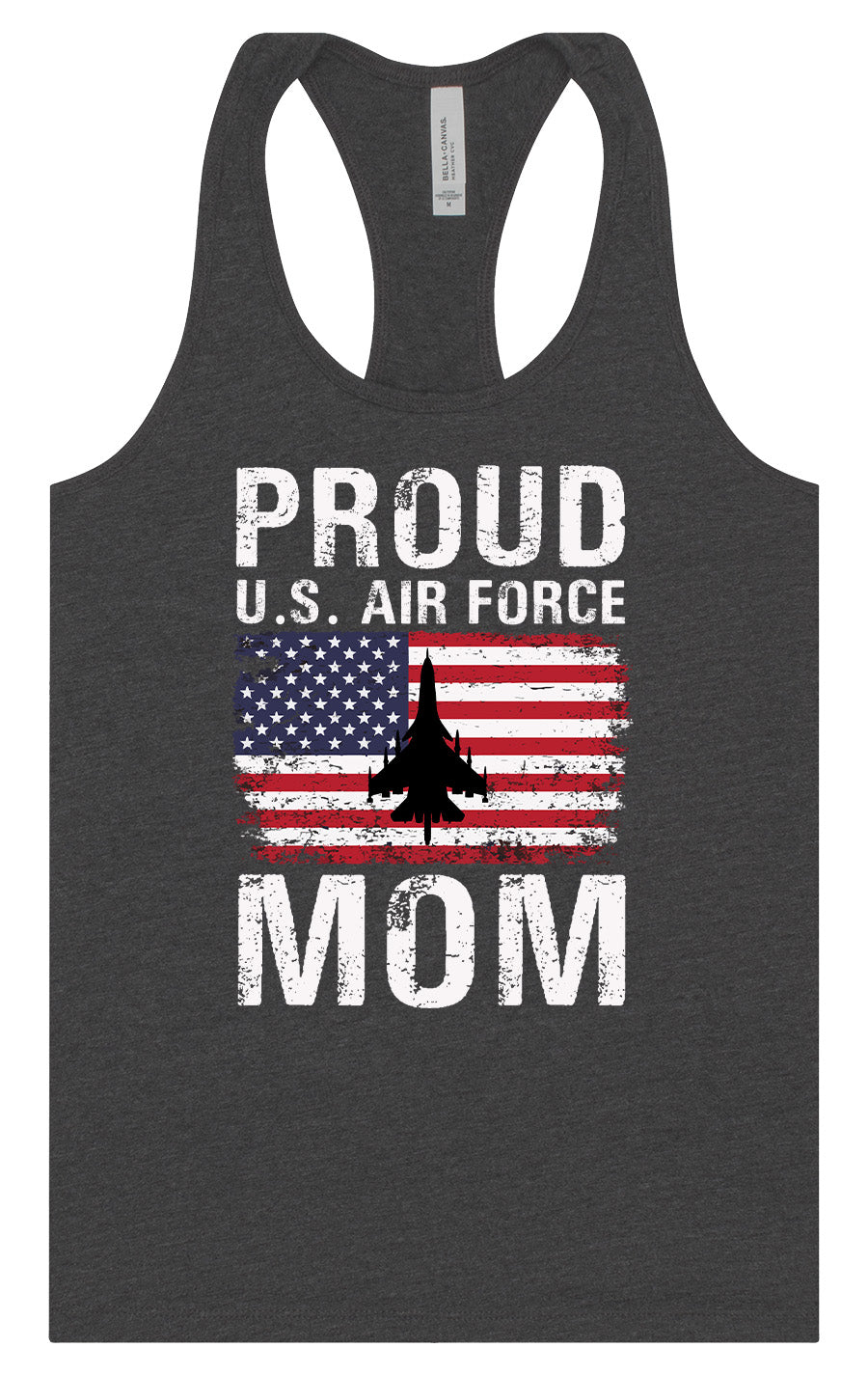 Proud Air Force Mom Women's Racerback Tank