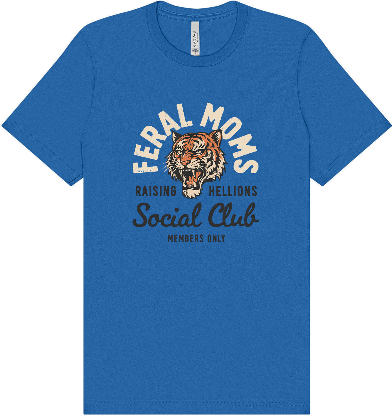Feral Moms Social Club Adult Bella Canvas Shirt