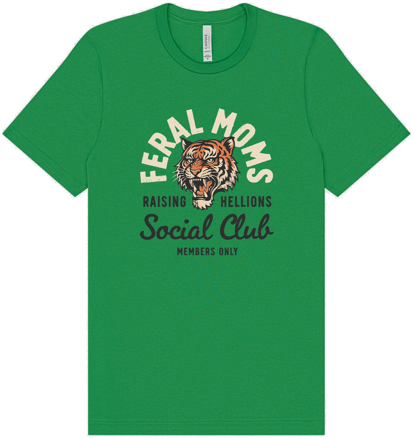 Feral Moms Social Club Adult Bella Canvas Shirt