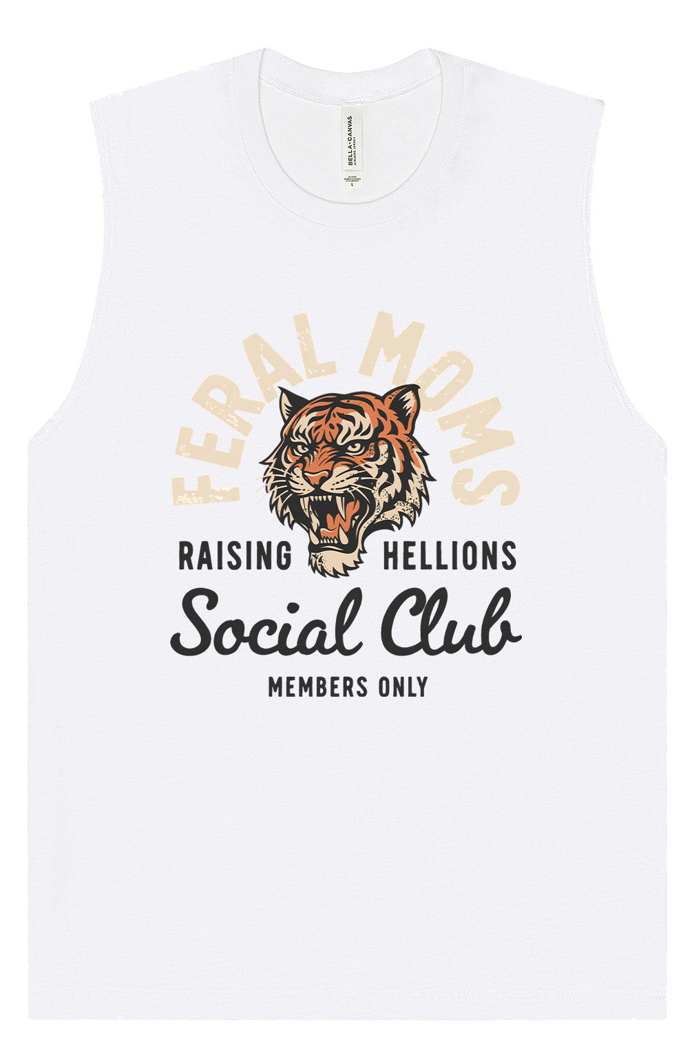 Feral Moms Social Club Muscle Tank