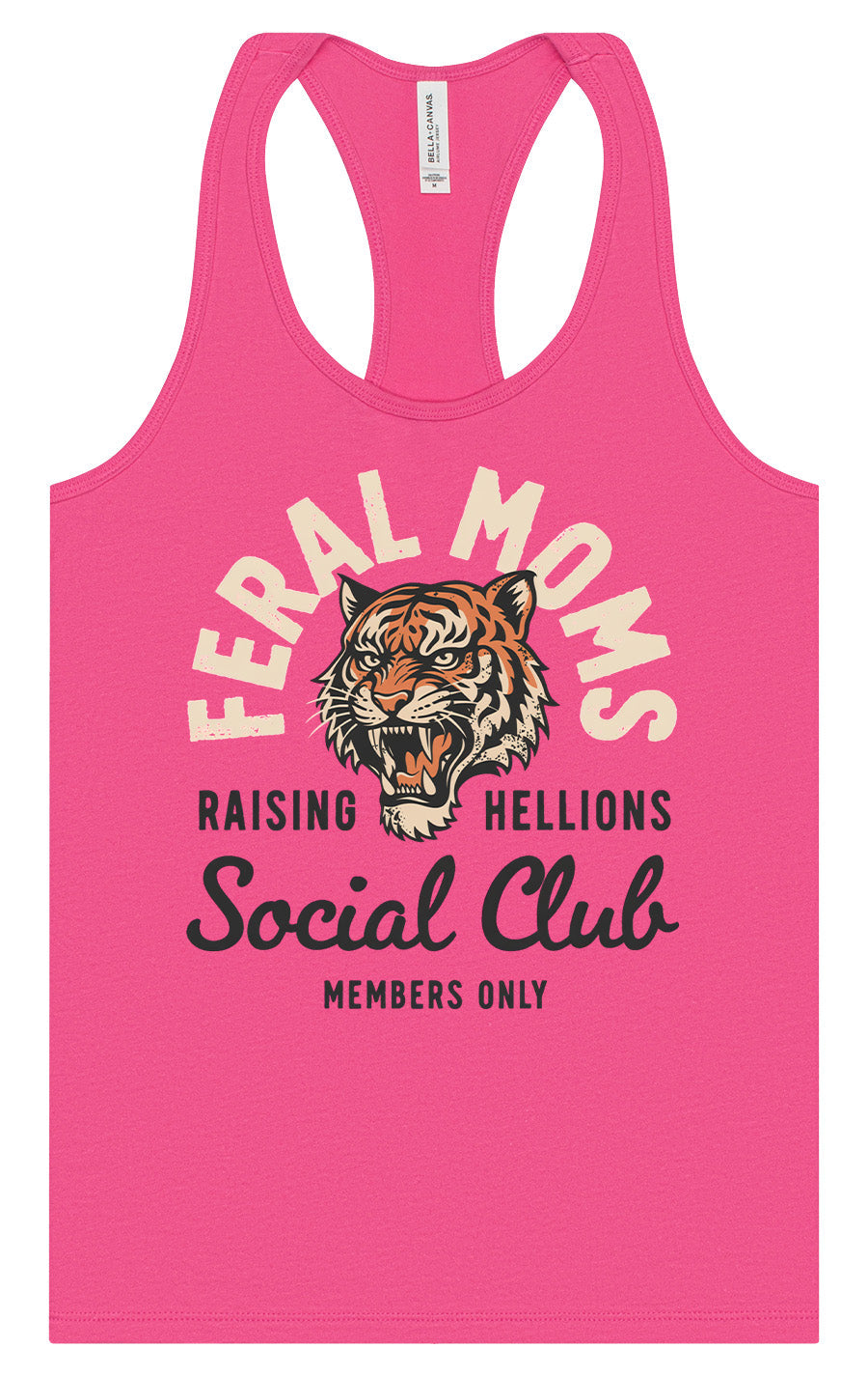 Feral Moms Social Club Women's Racerback Tank