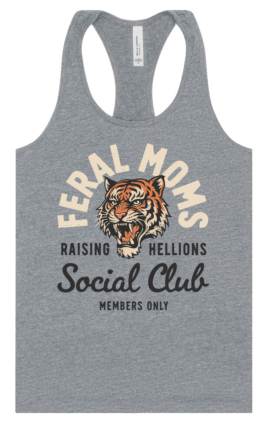 Feral Moms Social Club Women's Racerback Tank