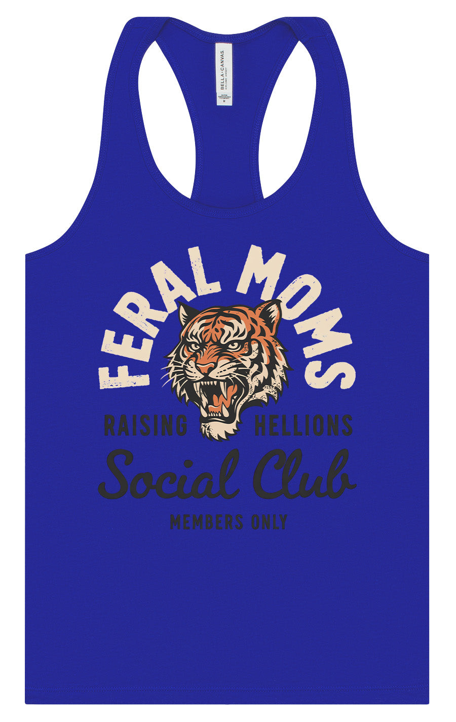 Feral Moms Social Club Women's Racerback Tank