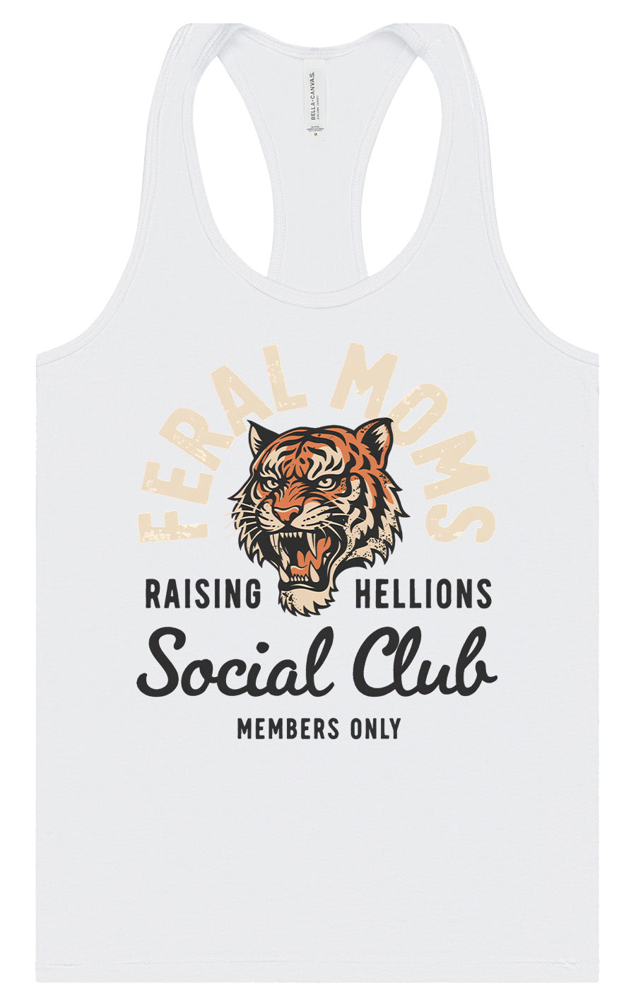 Feral Moms Social Club Women's Racerback Tank