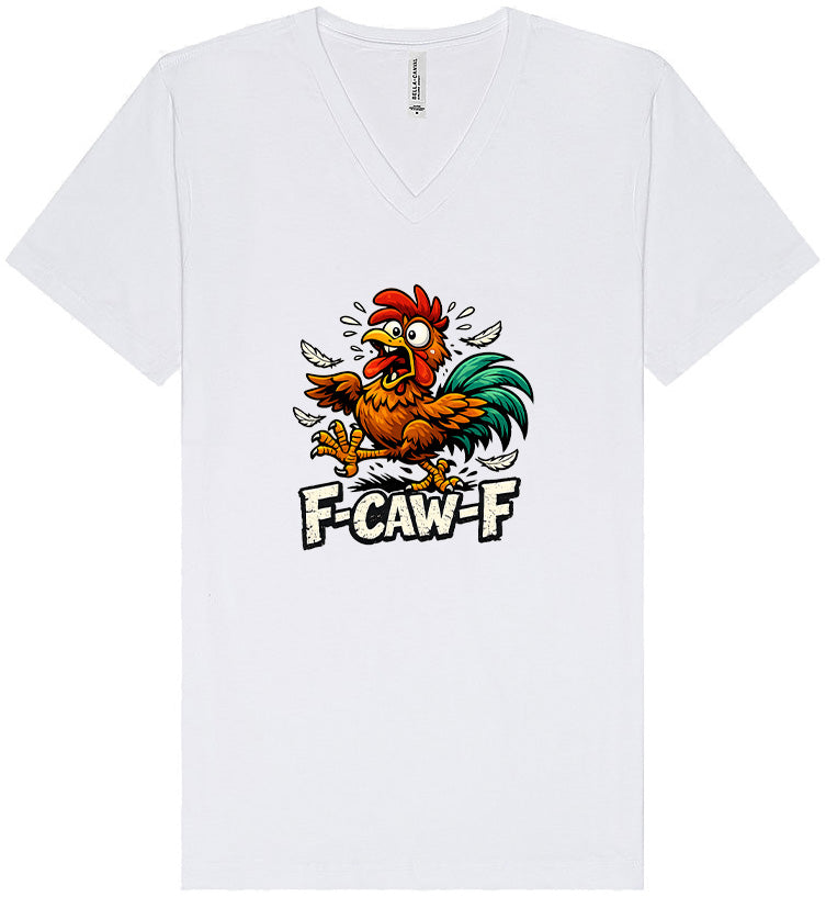 F-caw-f Unisex V-Neck Shirt