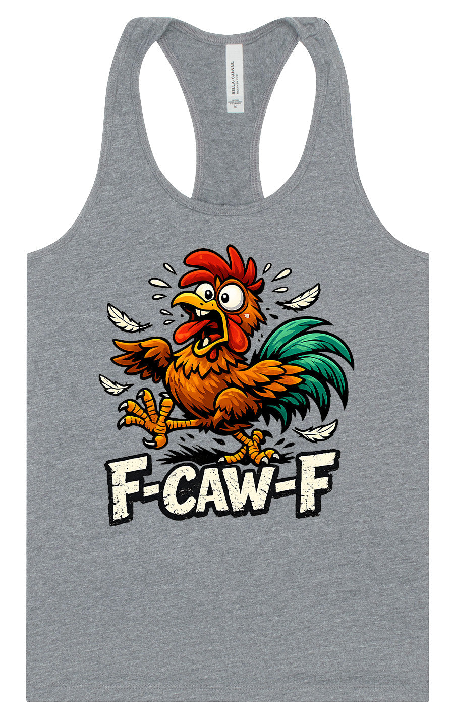 F-caw-f Women's Racerback Tank