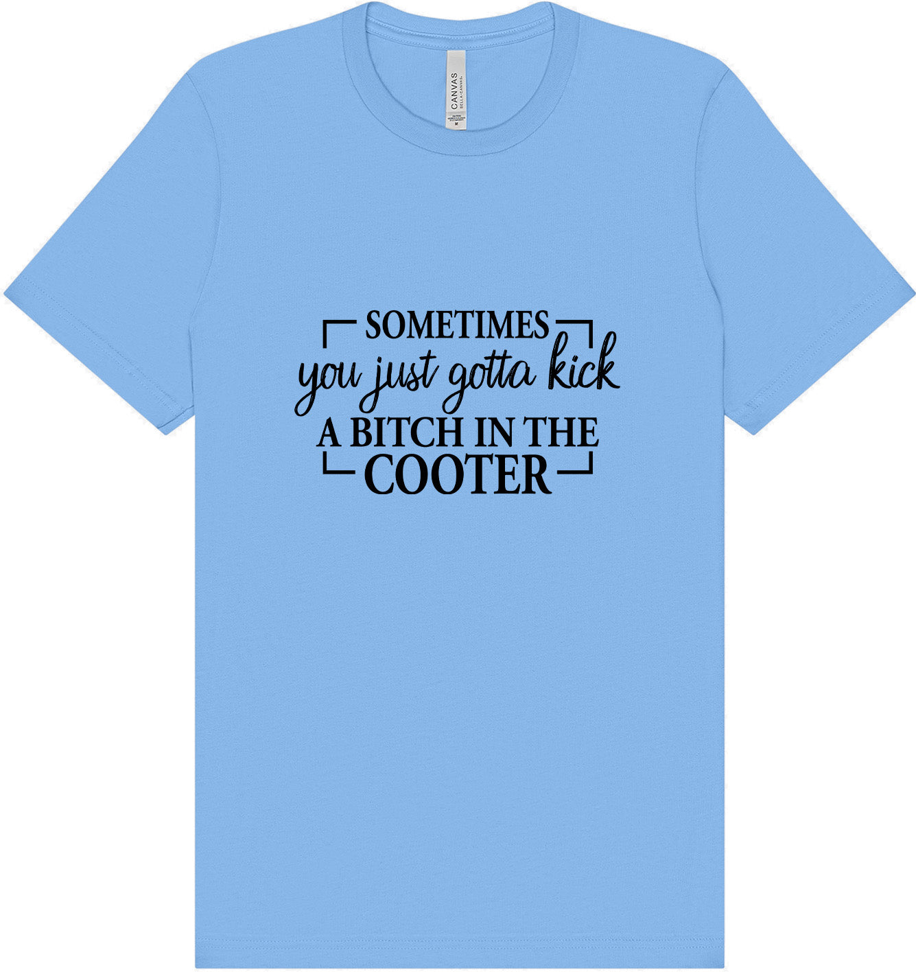 Kick a Bitch Adult Bella Canvas Shirt