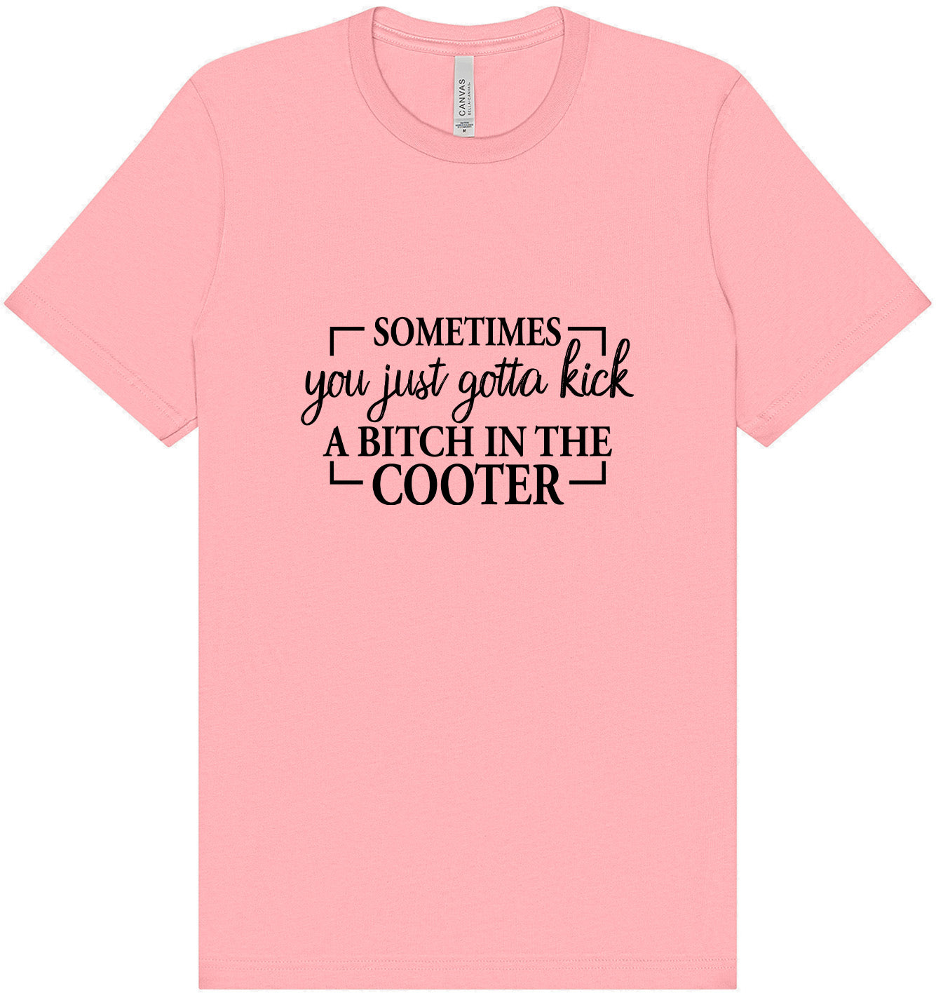 Kick a Bitch Adult Bella Canvas Shirt