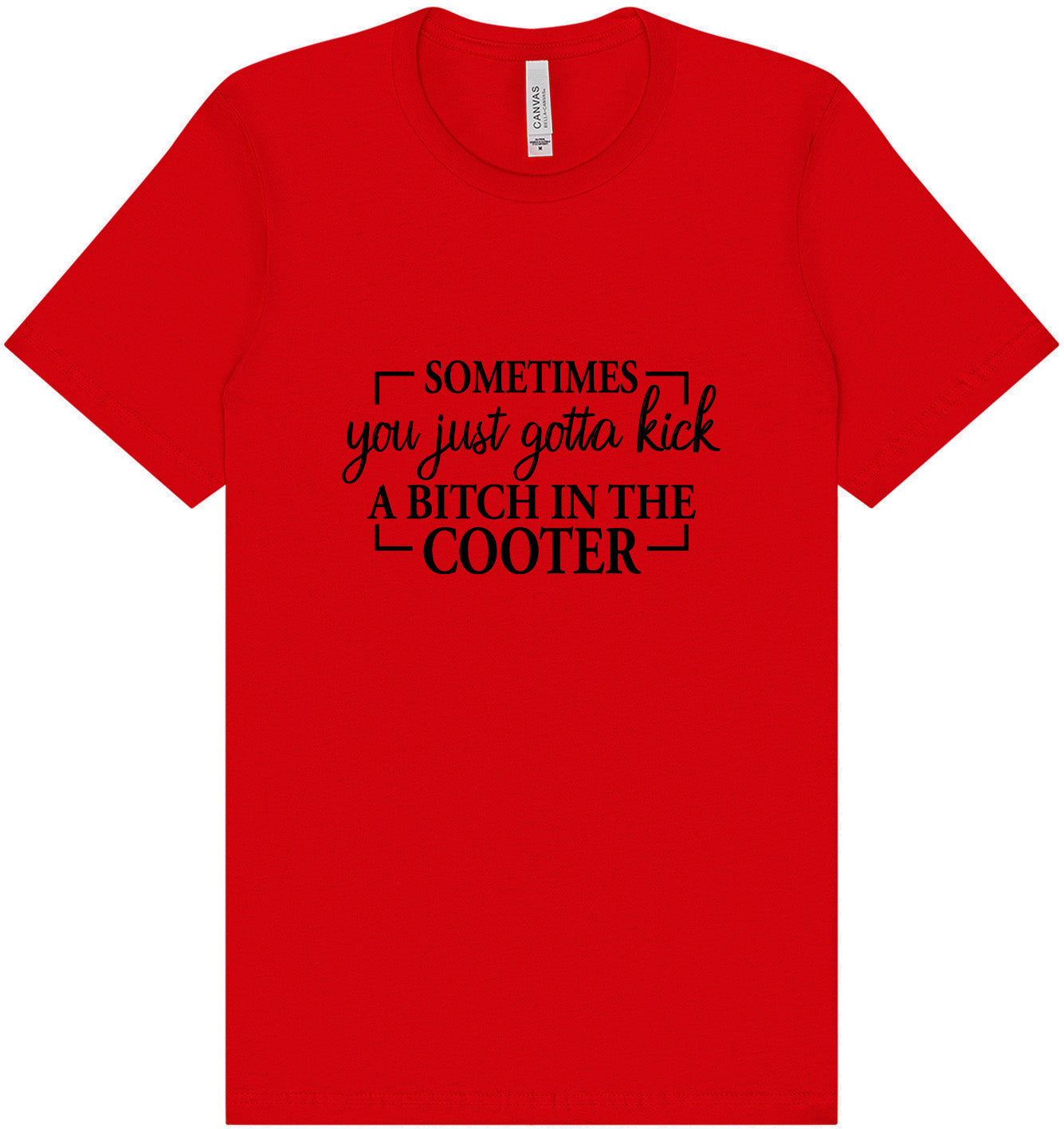 Kick a Bitch Adult Bella Canvas Shirt