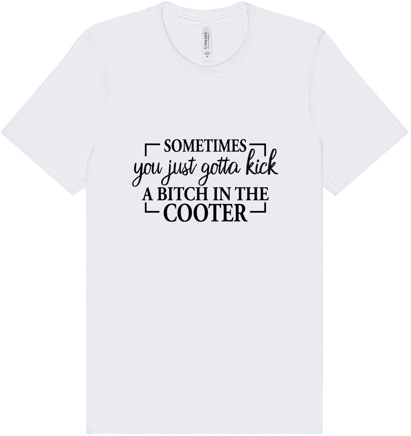Kick a Bitch Adult Bella Canvas Shirt