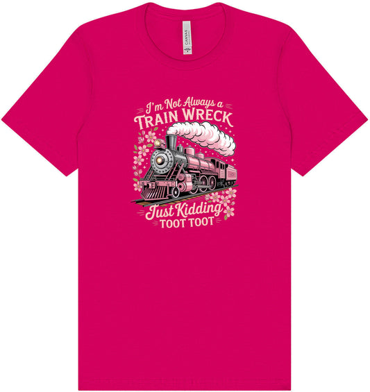 Toot Toot Adult Bella Canvas Shirt