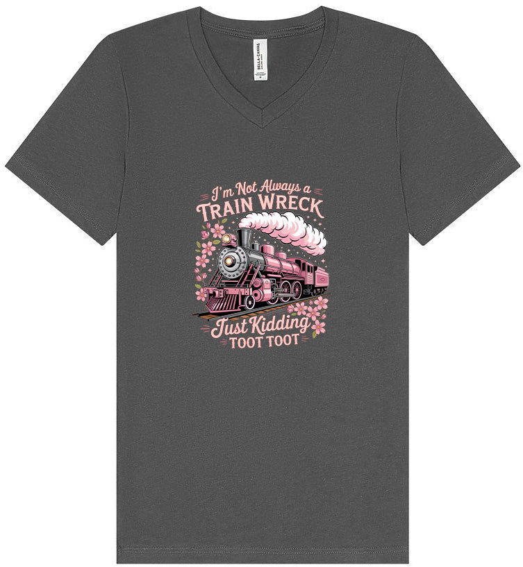 Toot Toot Unisex V-Neck Shirt