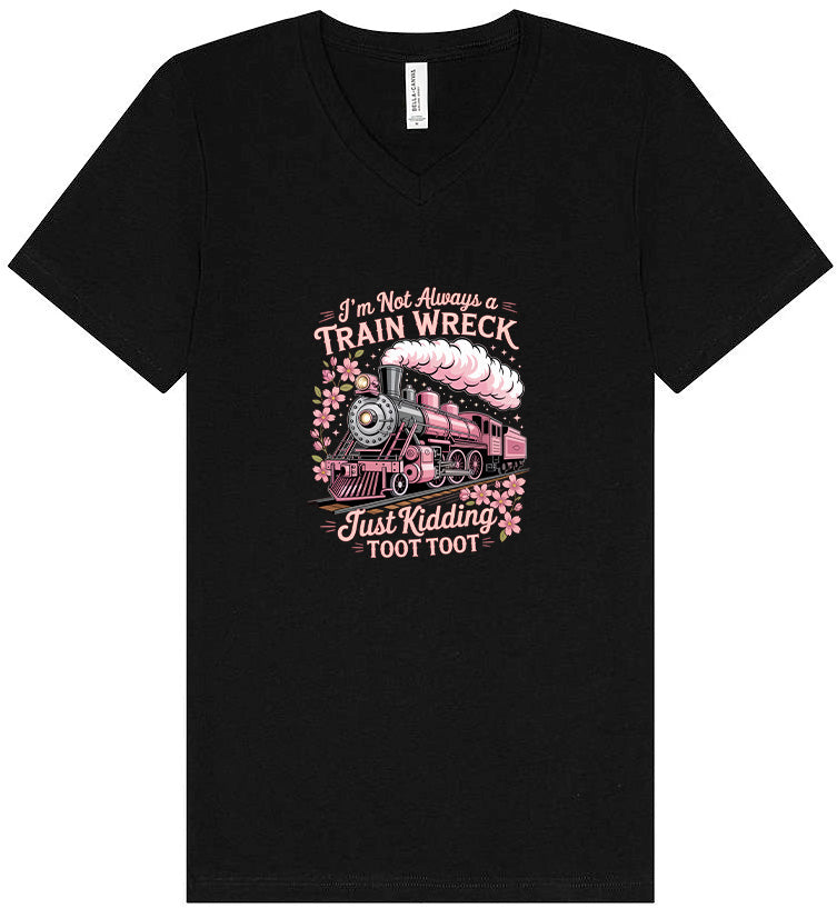 Toot Toot Unisex V-Neck Shirt
