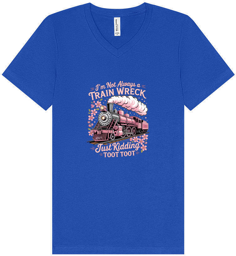 Toot Toot Unisex V-Neck Shirt