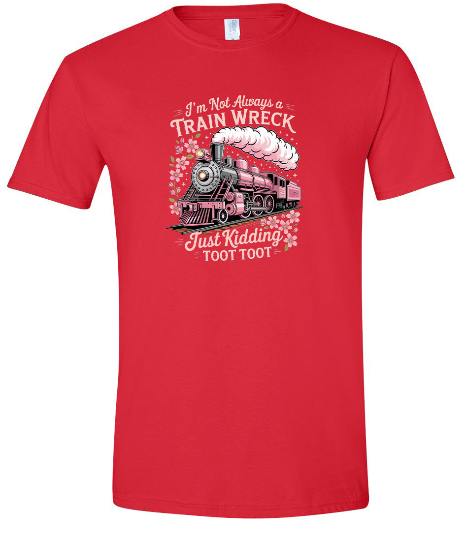 Toot Toot Adult Gildan Soft Shirt