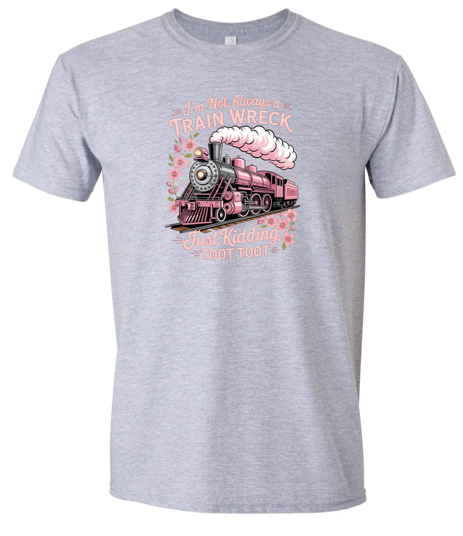 Toot Toot Adult Gildan Soft Shirt