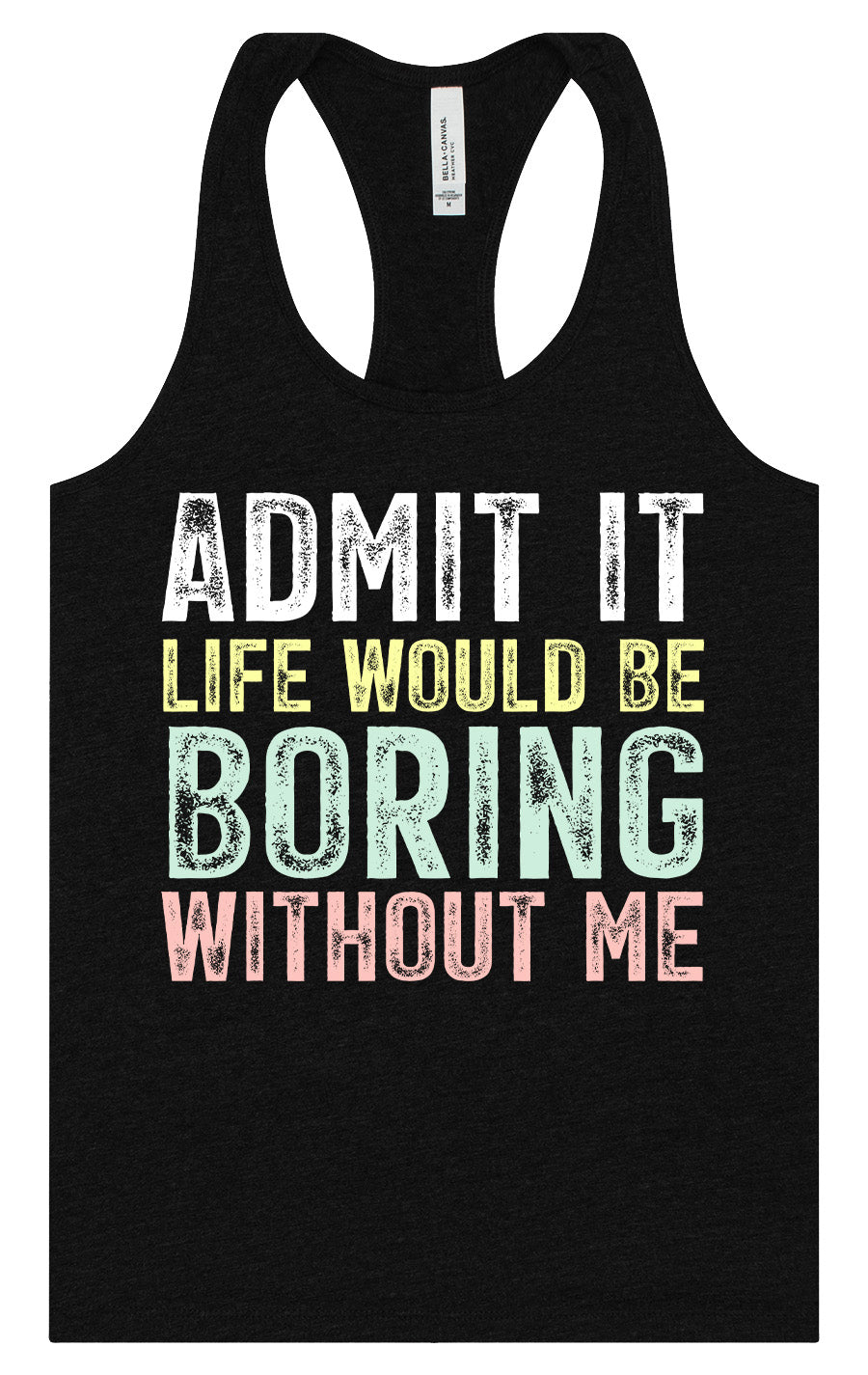 Retro Life Would Be Boring Women's Racerback Tank