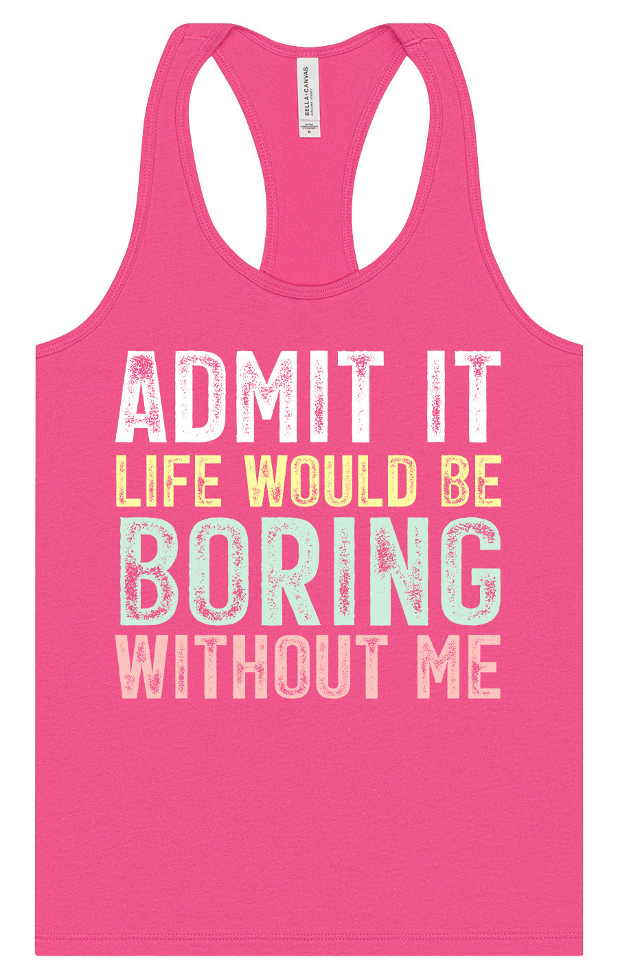 Retro Life Would Be Boring Women's Racerback Tank
