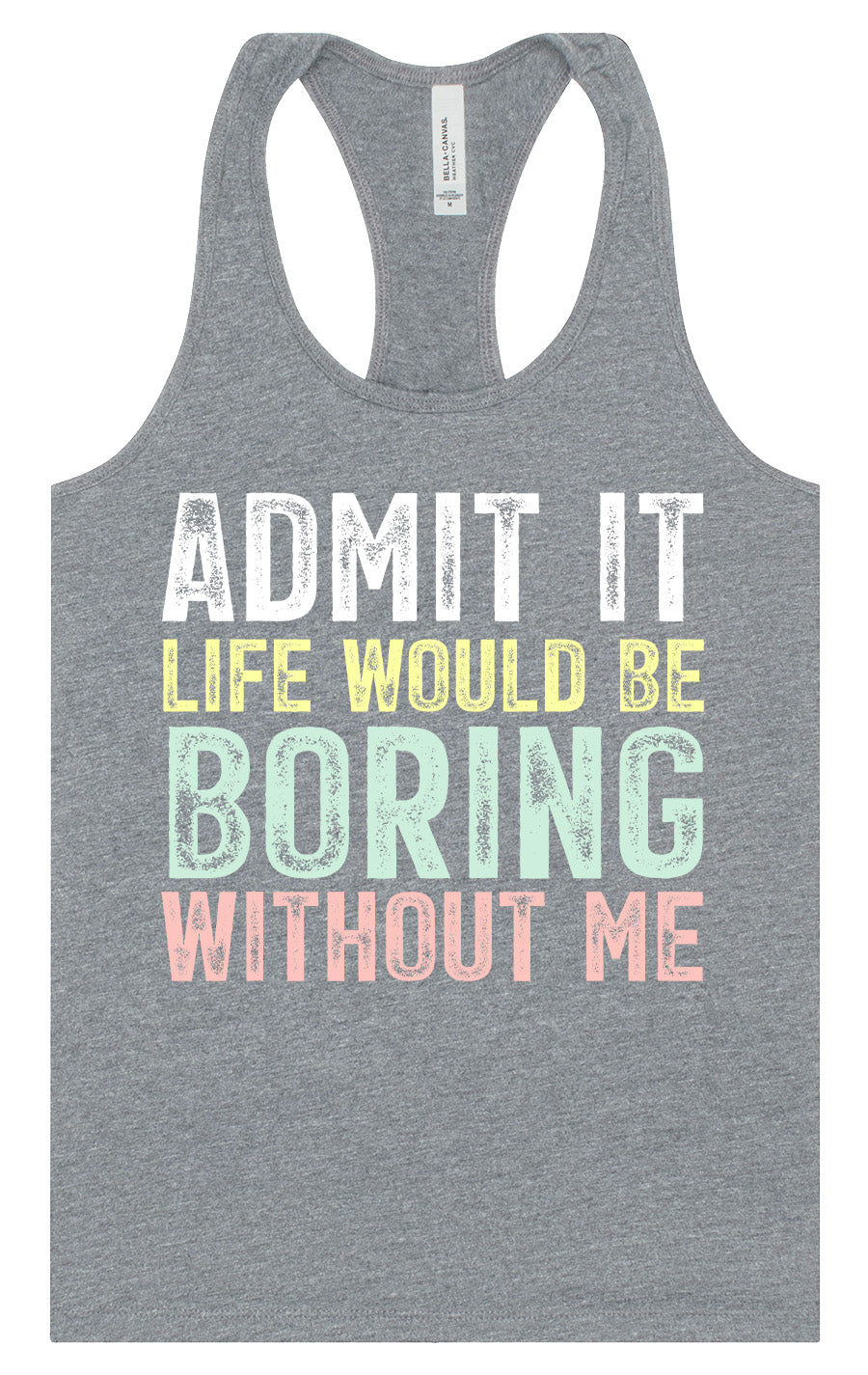 Retro Life Would Be Boring Women's Racerback Tank