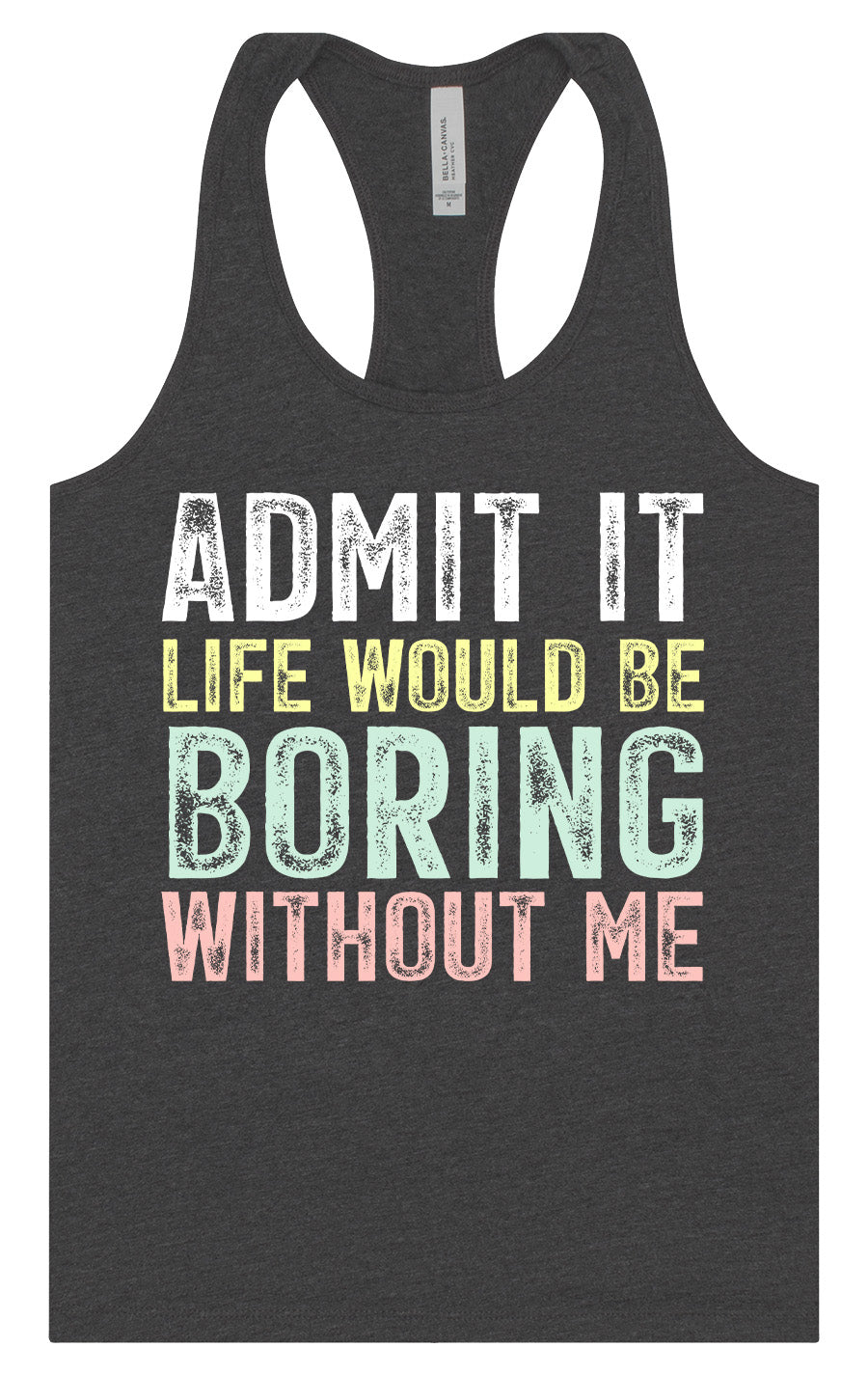 Retro Life Would Be Boring Women's Racerback Tank
