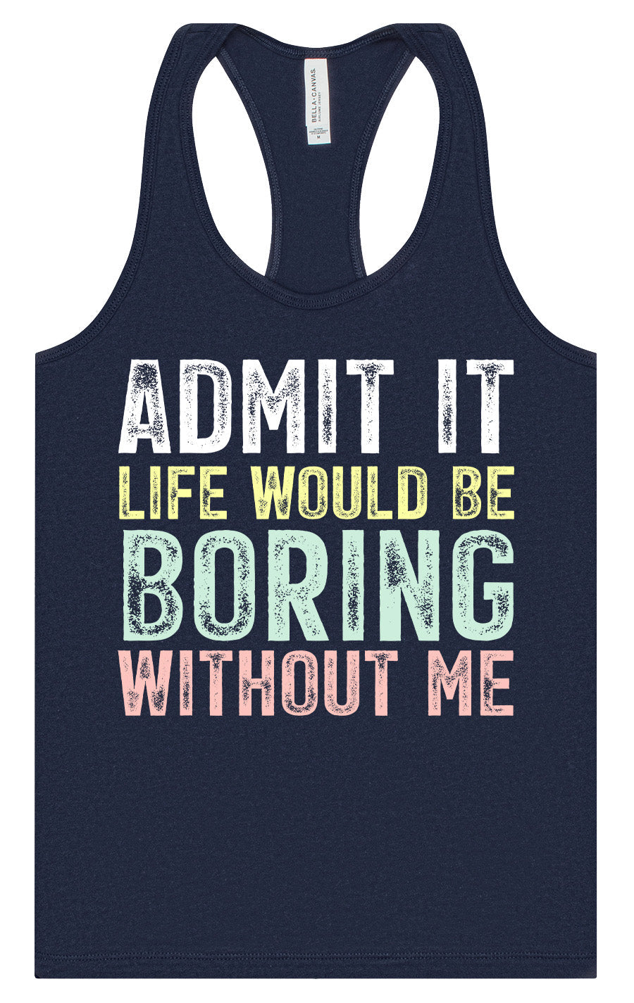 Retro Life Would Be Boring Women's Racerback Tank