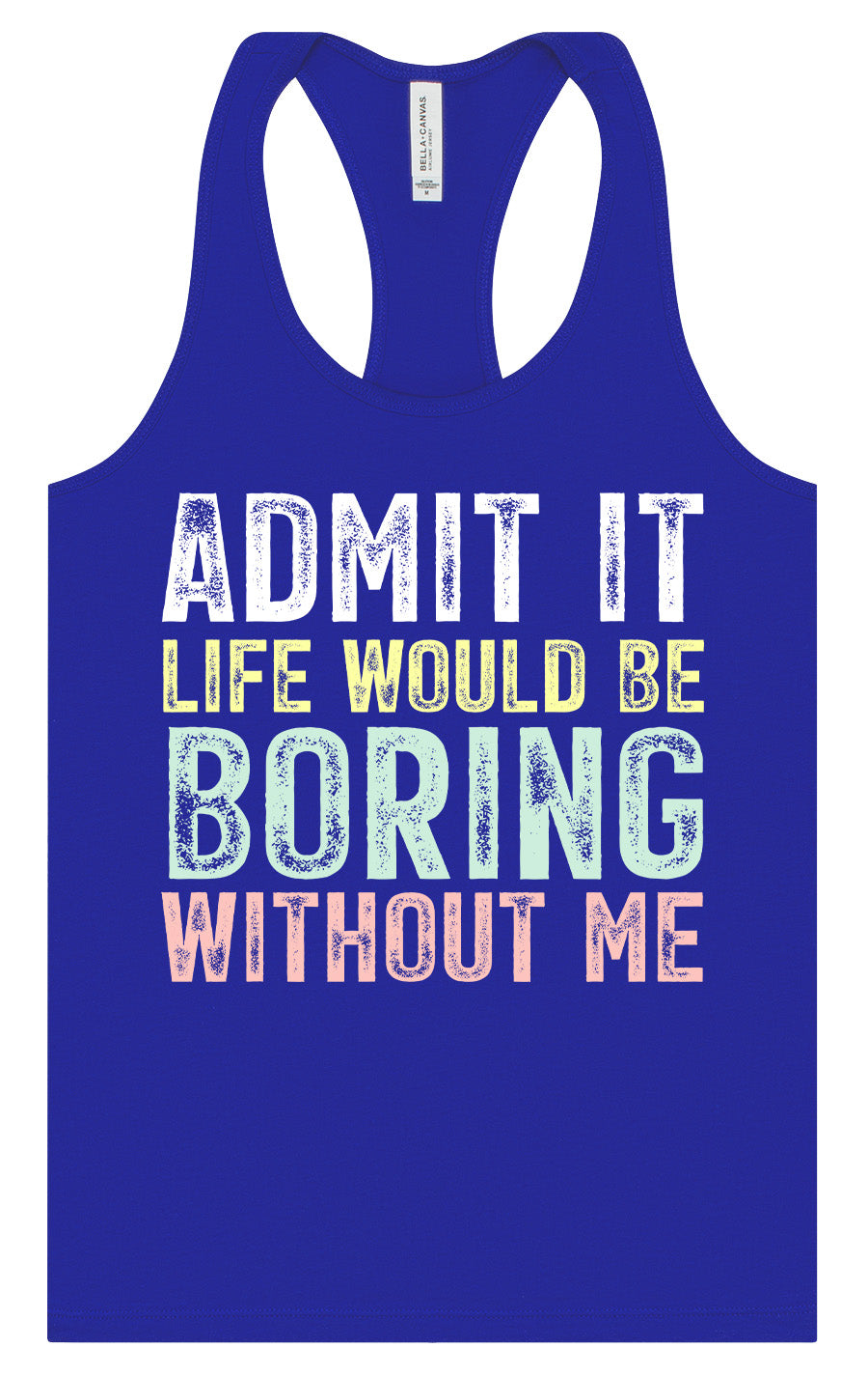 Retro Life Would Be Boring Women's Racerback Tank