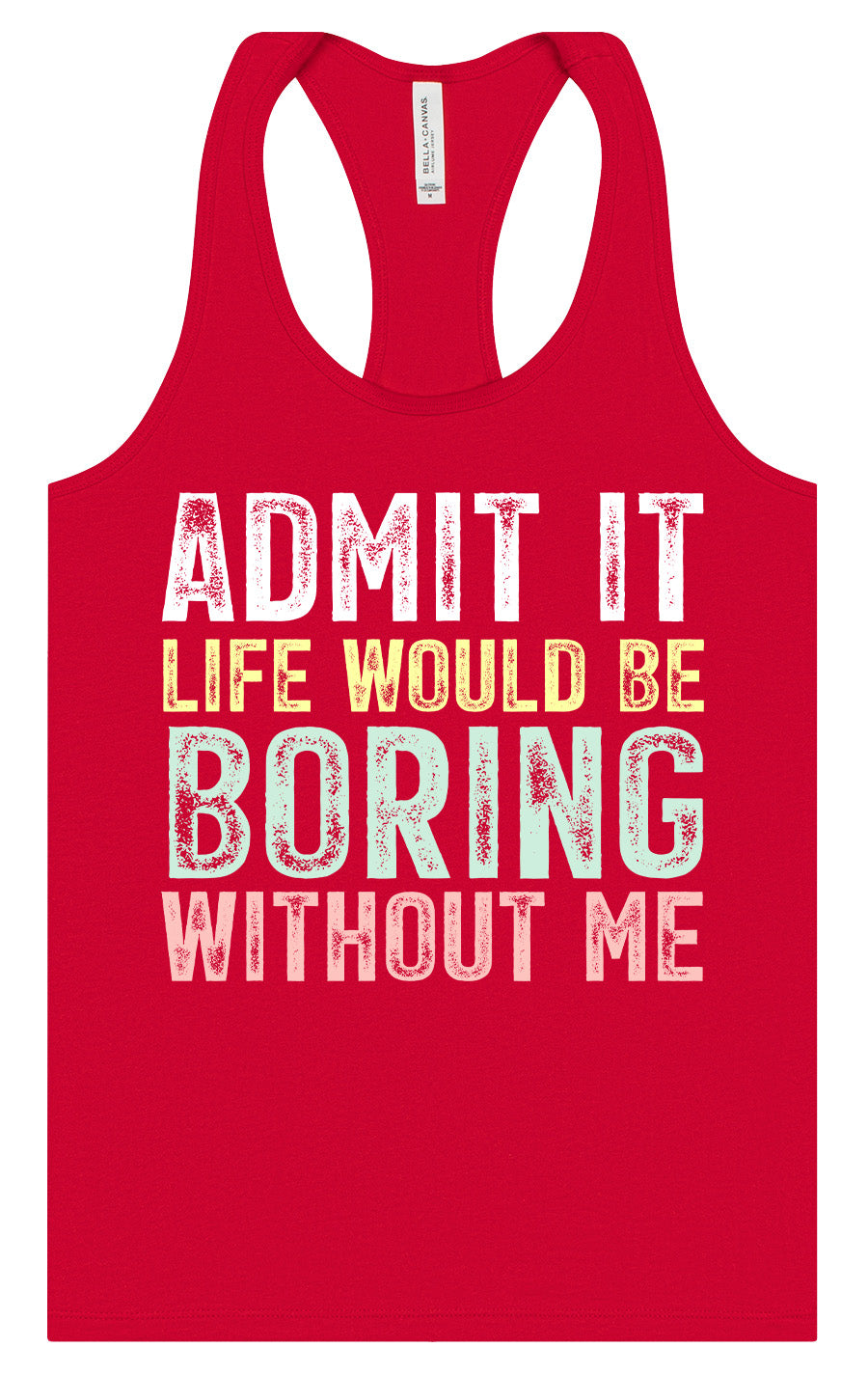 Retro Life Would Be Boring Women's Racerback Tank