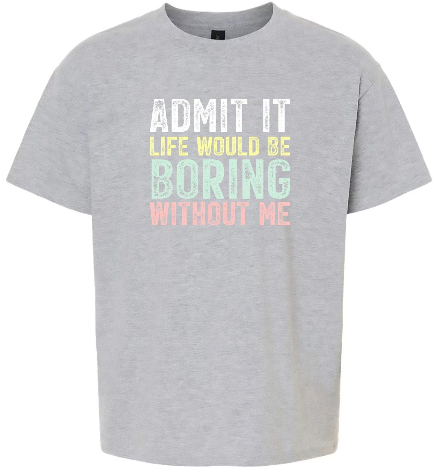 Retro Life Would Be Boring Children's Gildan Soft Shirt